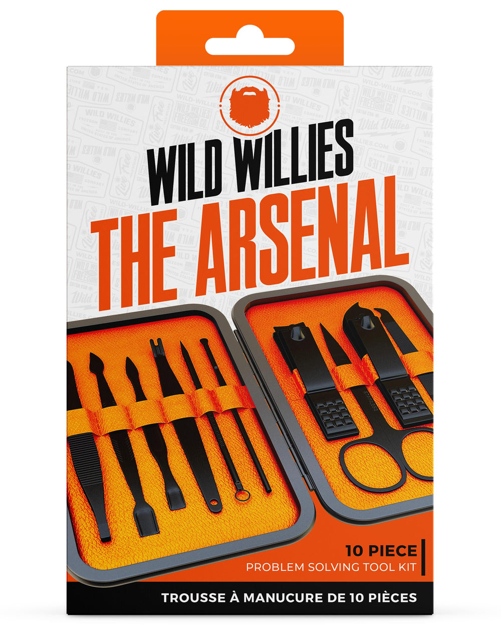 Wild Willies coupe-ongles incline: outil précis pour une manucure soignée.