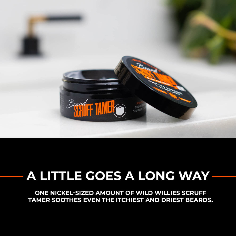 Wild Willies Crème Barbe Huile Avocat Apport Nourrissant, hydratation durable.