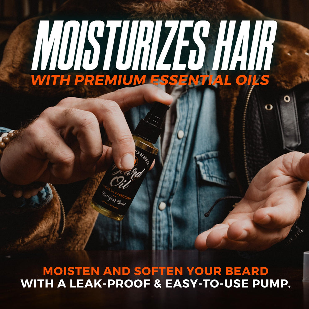 Wild Willies huile barbe, confort peau et démangeaisons réduites après usage.