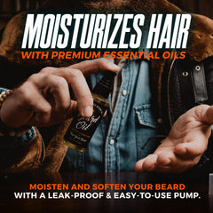 Wild Willies huile barbe, confort peau et démangeaisons réduites après usage.