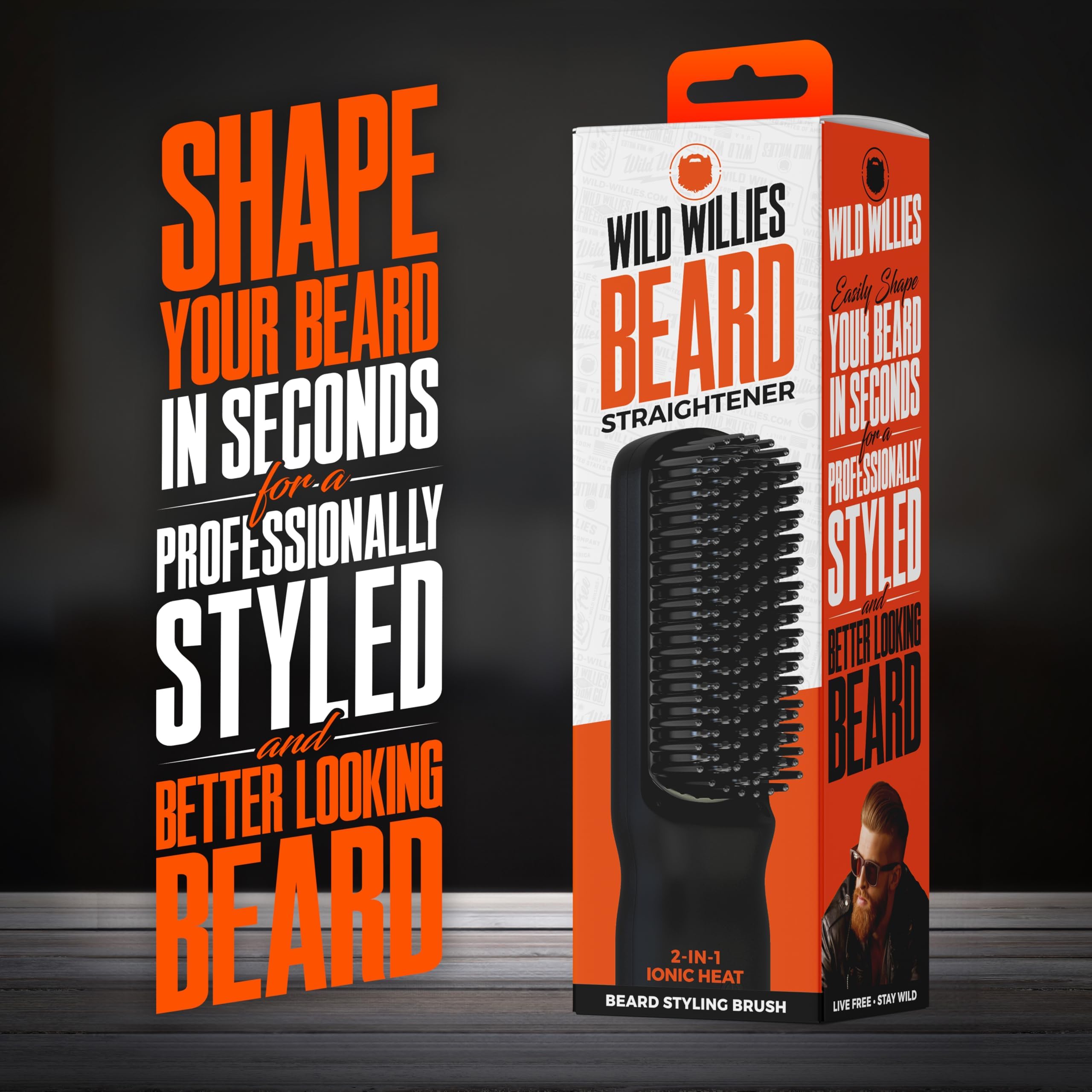 Wild Willies technologie ionique – soin et brillance sans frisottis