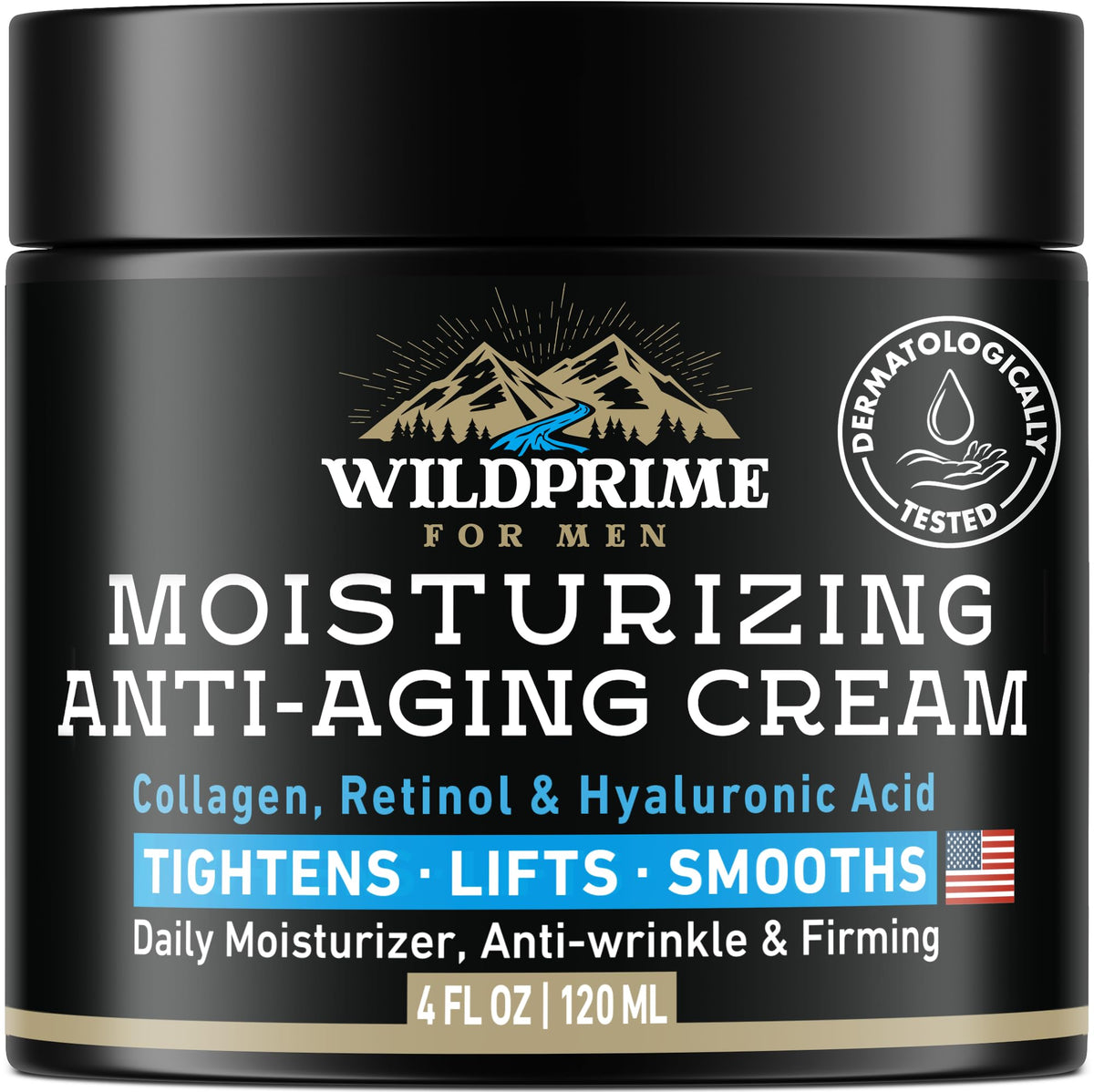 WildPRIME Crème Visage Homme – Hydratation quotidienne pour peau souple