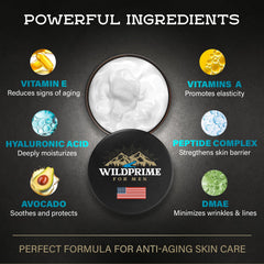 WildPRIME Crème Visage Homme – Résultats rapides dans votre routine visage