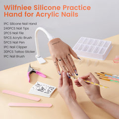 Articulations flexibles Wilfniee pour mouvements naturels lors des sessions pratiques.