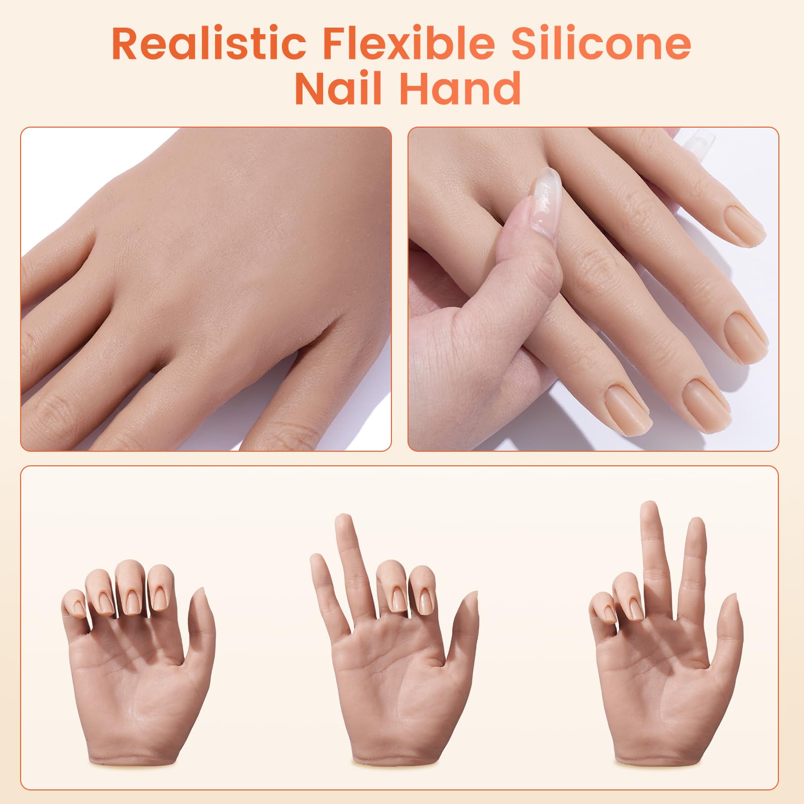 Tips d’ongles réutilisables Wilfniee pour répéter les techniques sans remplacements fréquents.