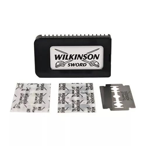 Wilkinson Sword Classic DE – lames robustes favorisant une coupe précise.