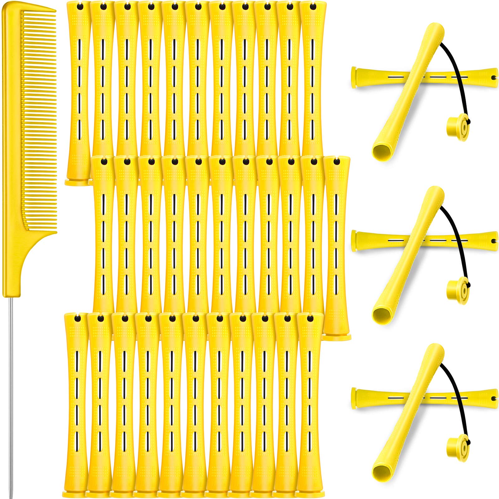 Willbond 36 rouleaux perm onde froide pour boucles souples et naturelles