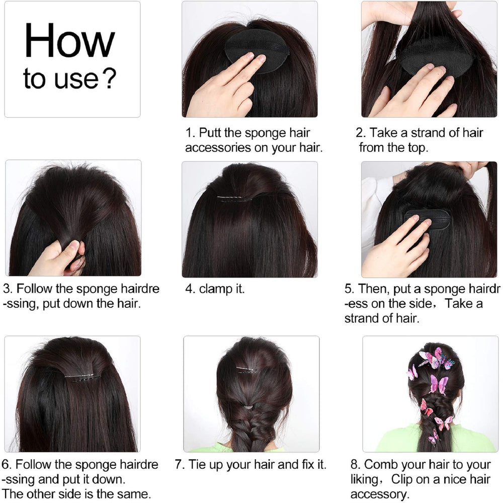 Willbond accessoires bouffant cheveux styles quotidiens faciles
