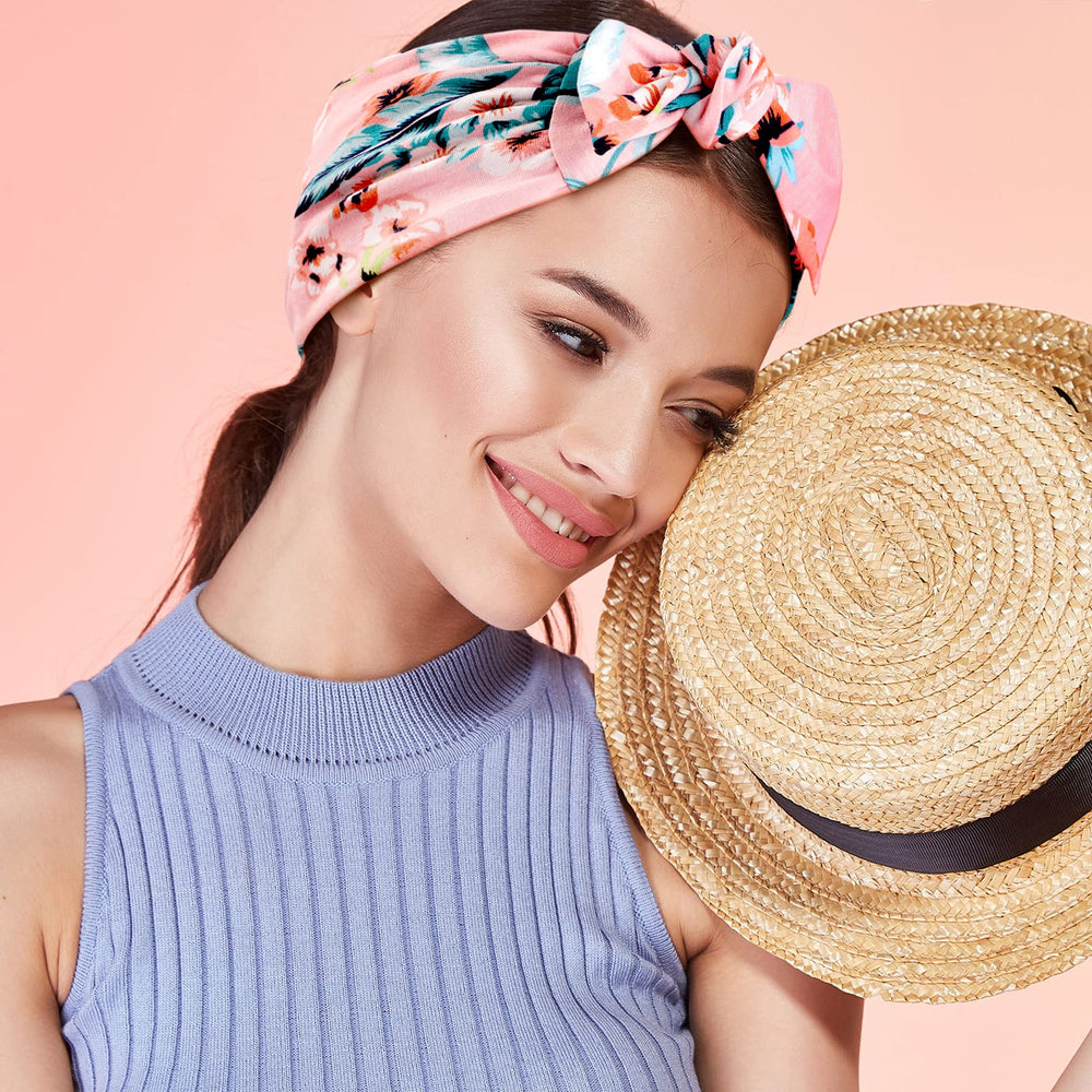Bandeau noeud frontal Willbond style vintage pour cheveux variés