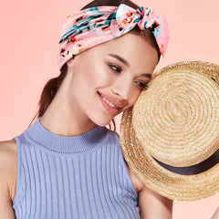 Bandeau noeud frontal Willbond style vintage pour cheveux variés