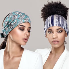 Bandeau noeud latéral Willbond style élégant pour cheveux bouclés ou lisses