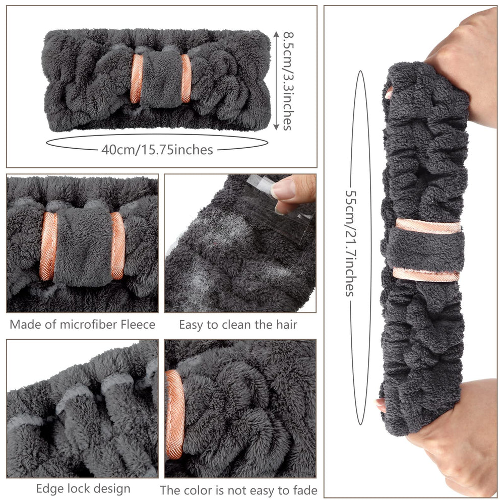 Plan rapproché d'un bandeau WILLBOND, texture moelleuse pour le maquillage.