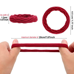 Bandes WILLBOND pour cheveux, quatre styles et couleurs variées.