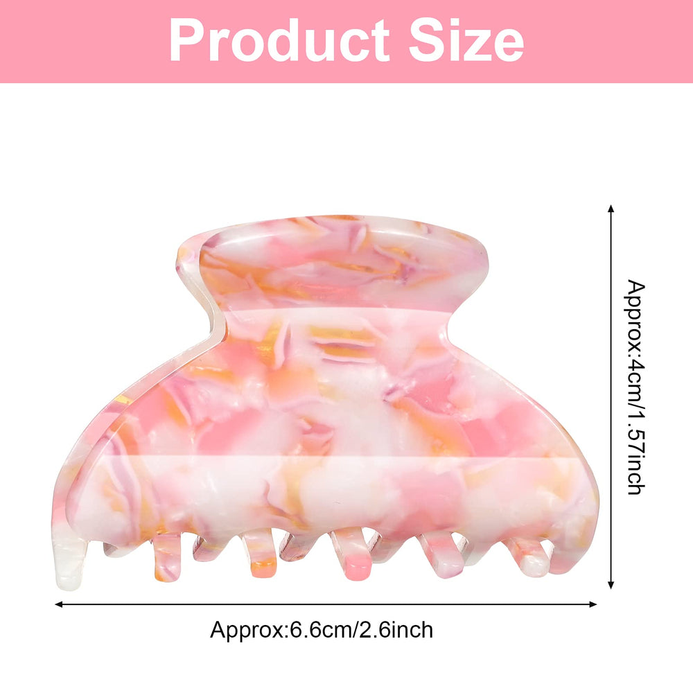 Barrette TORTUE WILLBOND 2-6 pouces, style français élégant pour demi-haut.