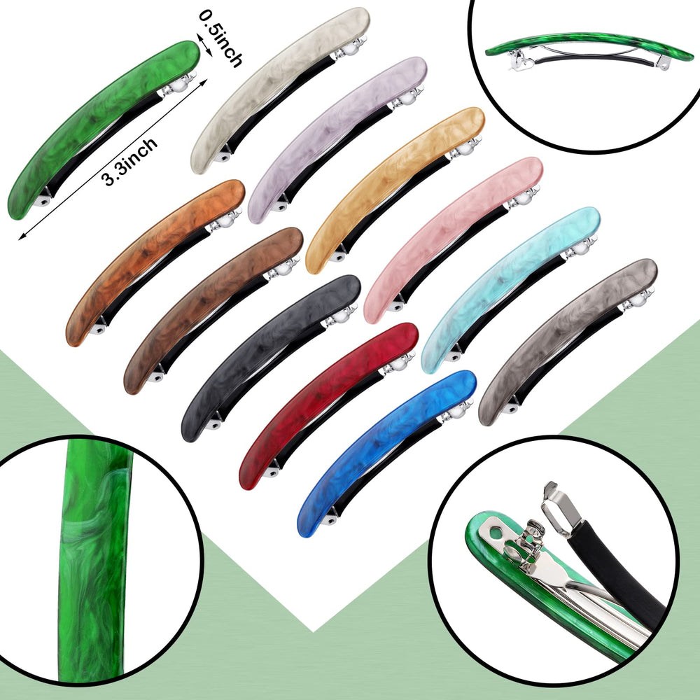 Barrette WILLBOND, fermeture automatique robuste pour maintenir demi-queues.