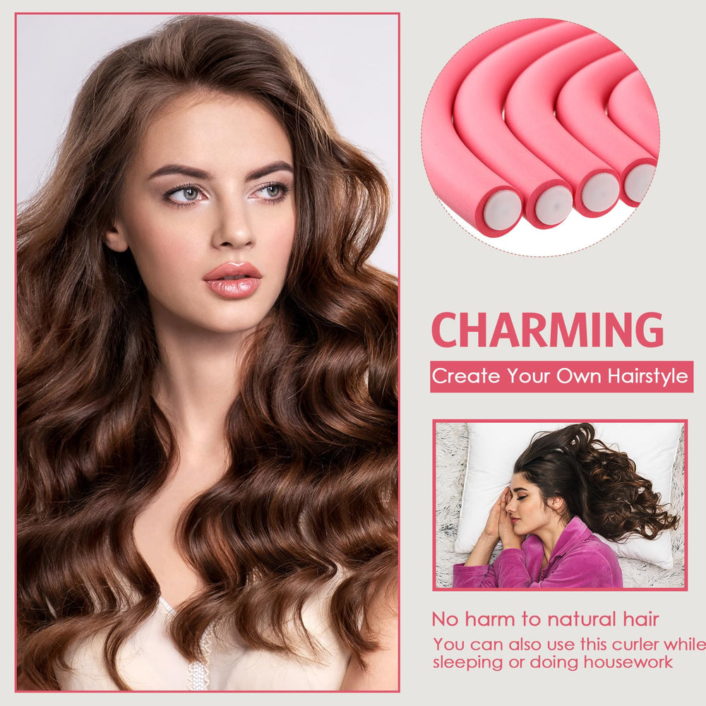 Coiffure rapide avant le coucher avec les rouleaux WILLBOND