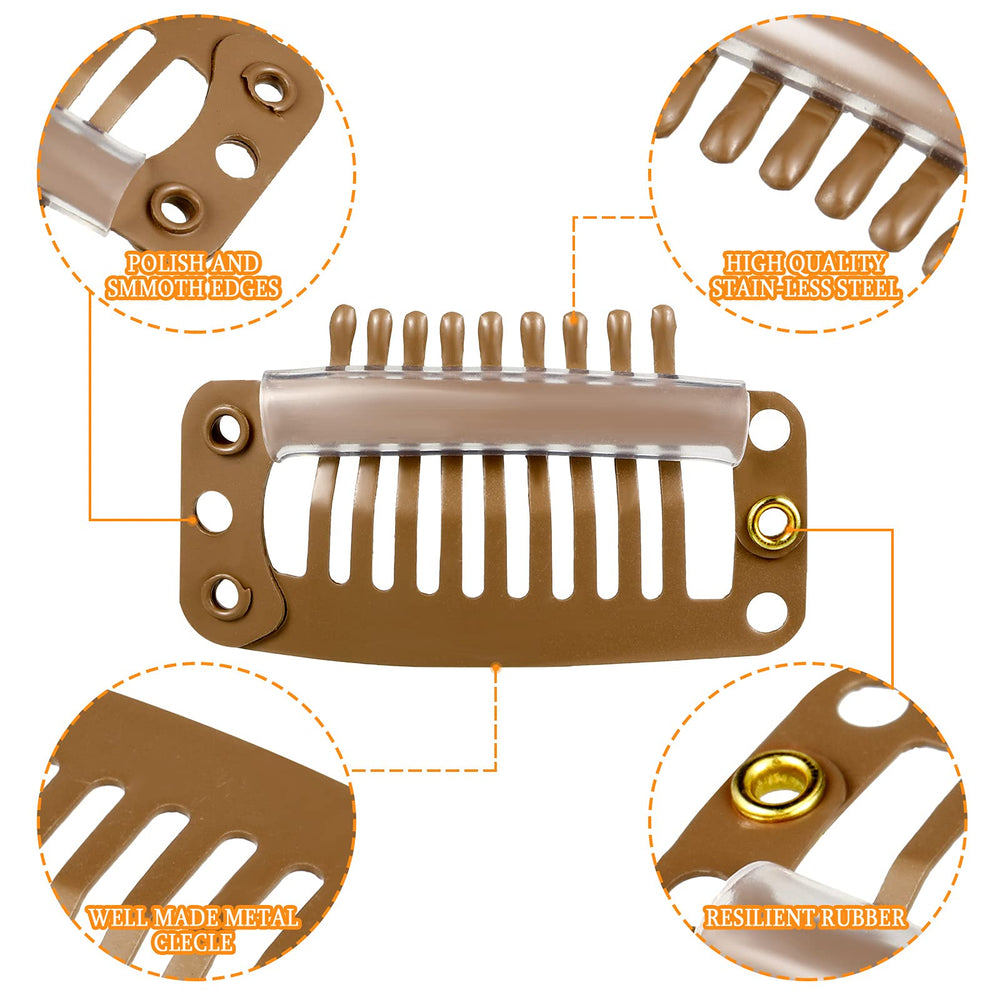 Ensemble WILLBOND, 30 pièces, accessoires capillaires polyvalents pour retouches.