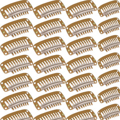 Pince WILLBOND pour extensions cheveux, 9 dents, fixation fiable.