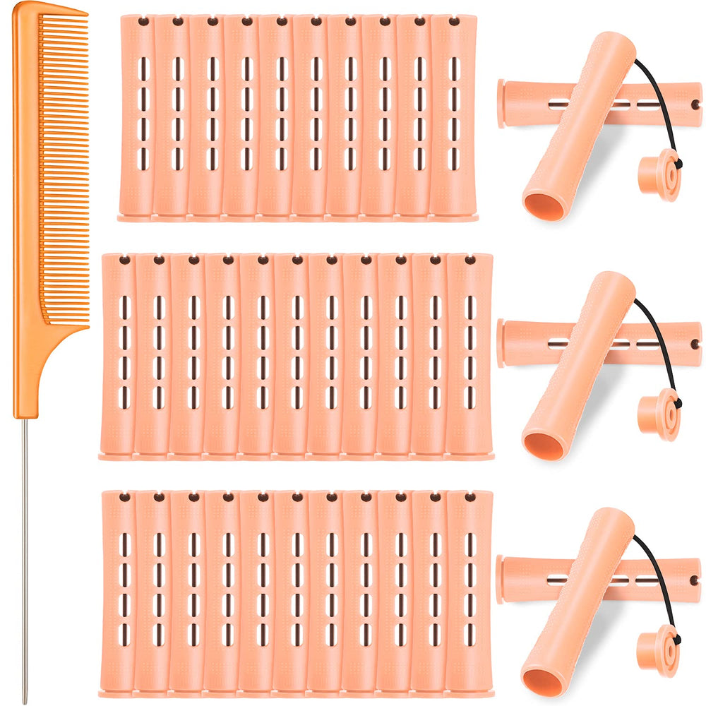 Rouleaux WILLBOND perm longs de 8,2 cm pour des boucles sans chaleur.