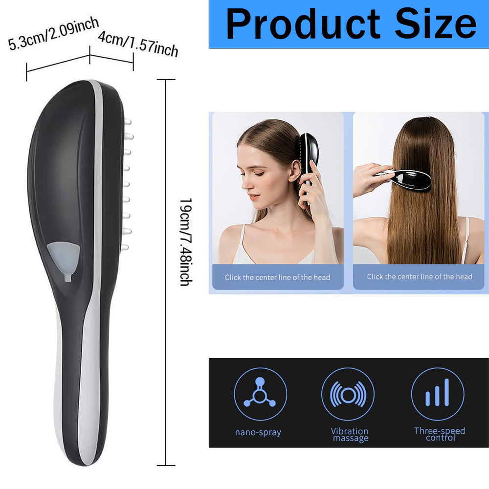WINB brosse électrique massage cheveux qui stimule le cuir chevelu.
