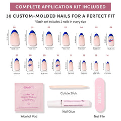 Finition brillante haute sur les ongles Bills