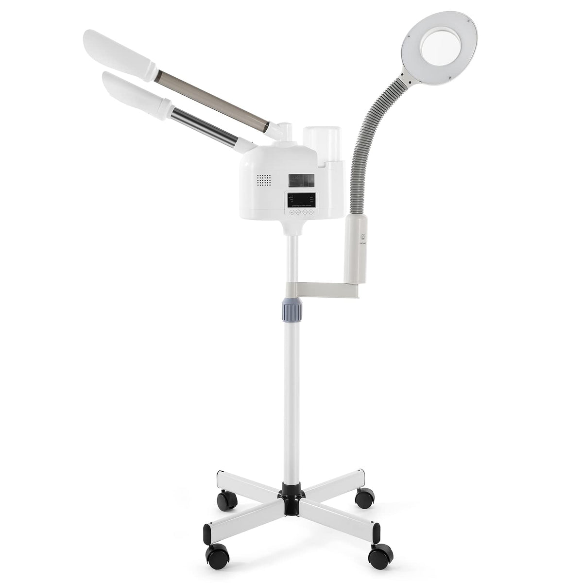 WINEDYOUNG Steamer visage avec loupe 5x pour inspection précise de la peau.