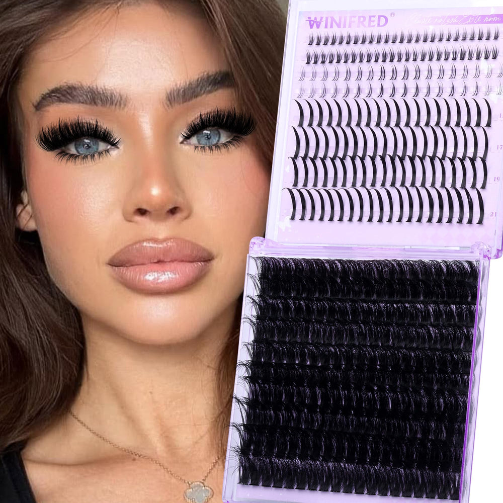 Winifred extensions-cils légers, zéro sensation de lourdeur et port facile.