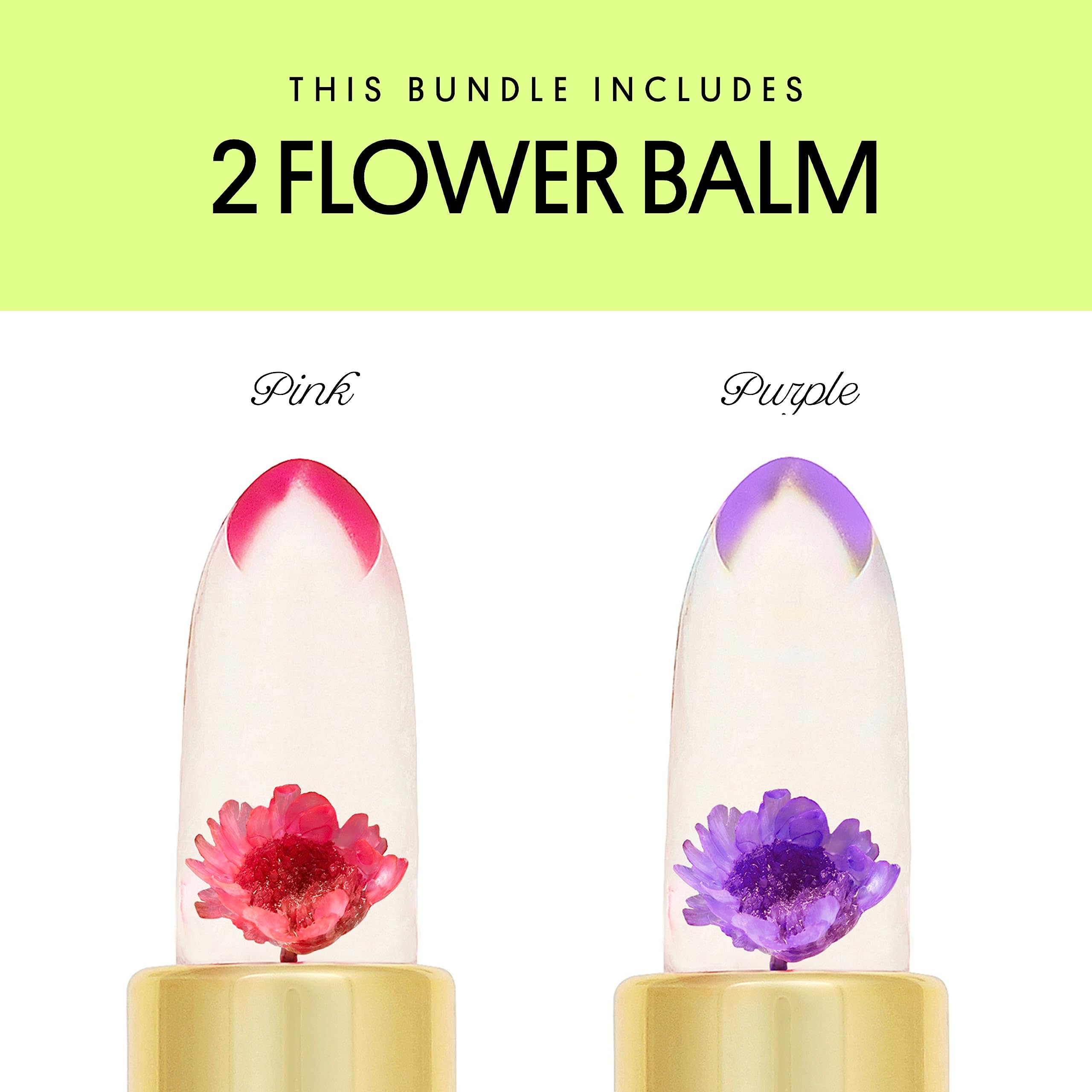 Winky Lux Flower Balm brillance légère et hydratation des lèvres