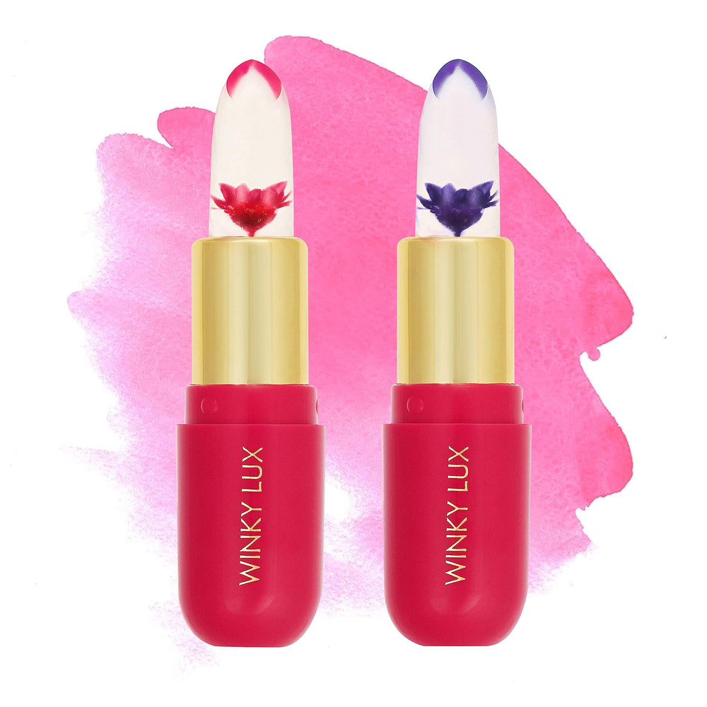 Winky Lux Flower Balm avec fleur de chrysanthème suspendue et couleur personnalisée