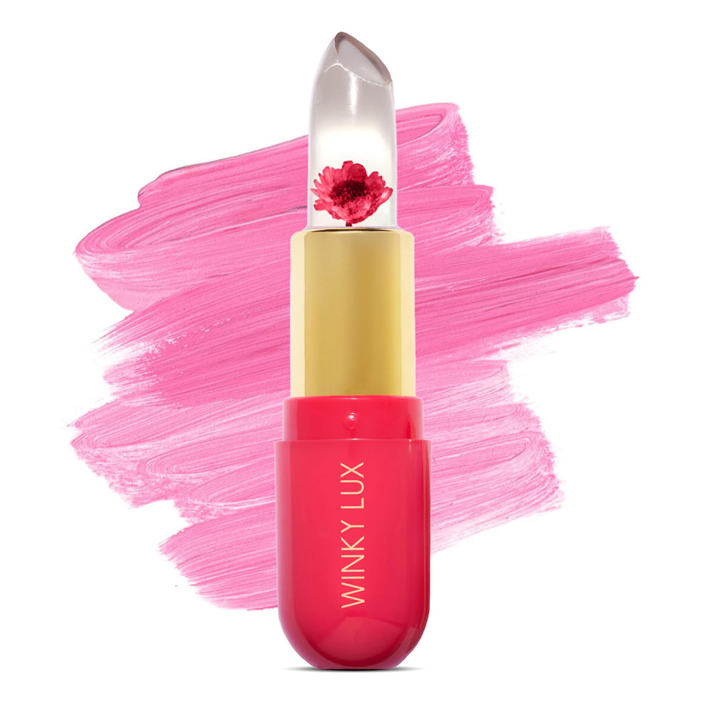 Winky Lux Flower Balm dans son emballage élégant prêt à offrir.