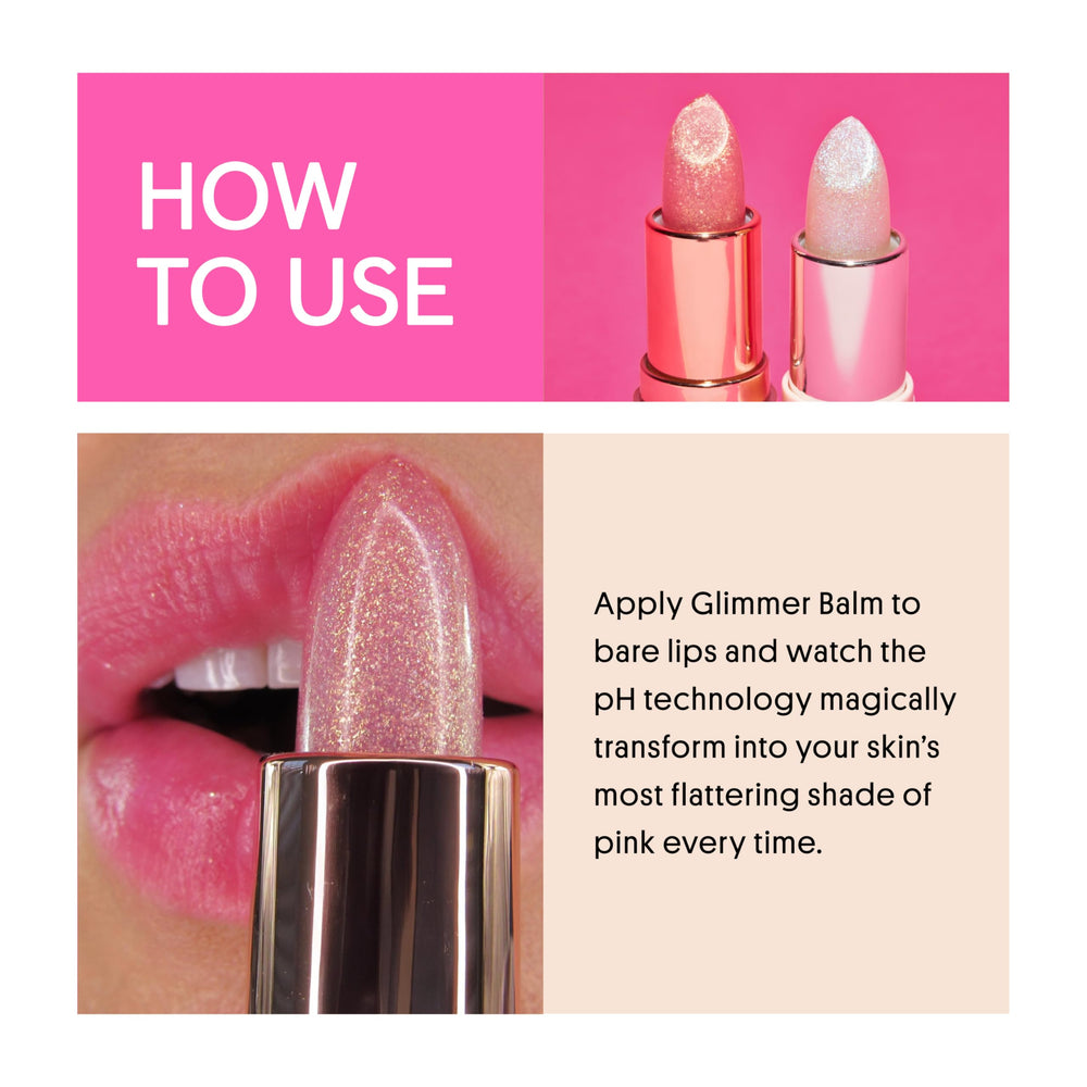 Winky Lux Baume Rosé Scintillant, arôme vanille enveloppant l’application