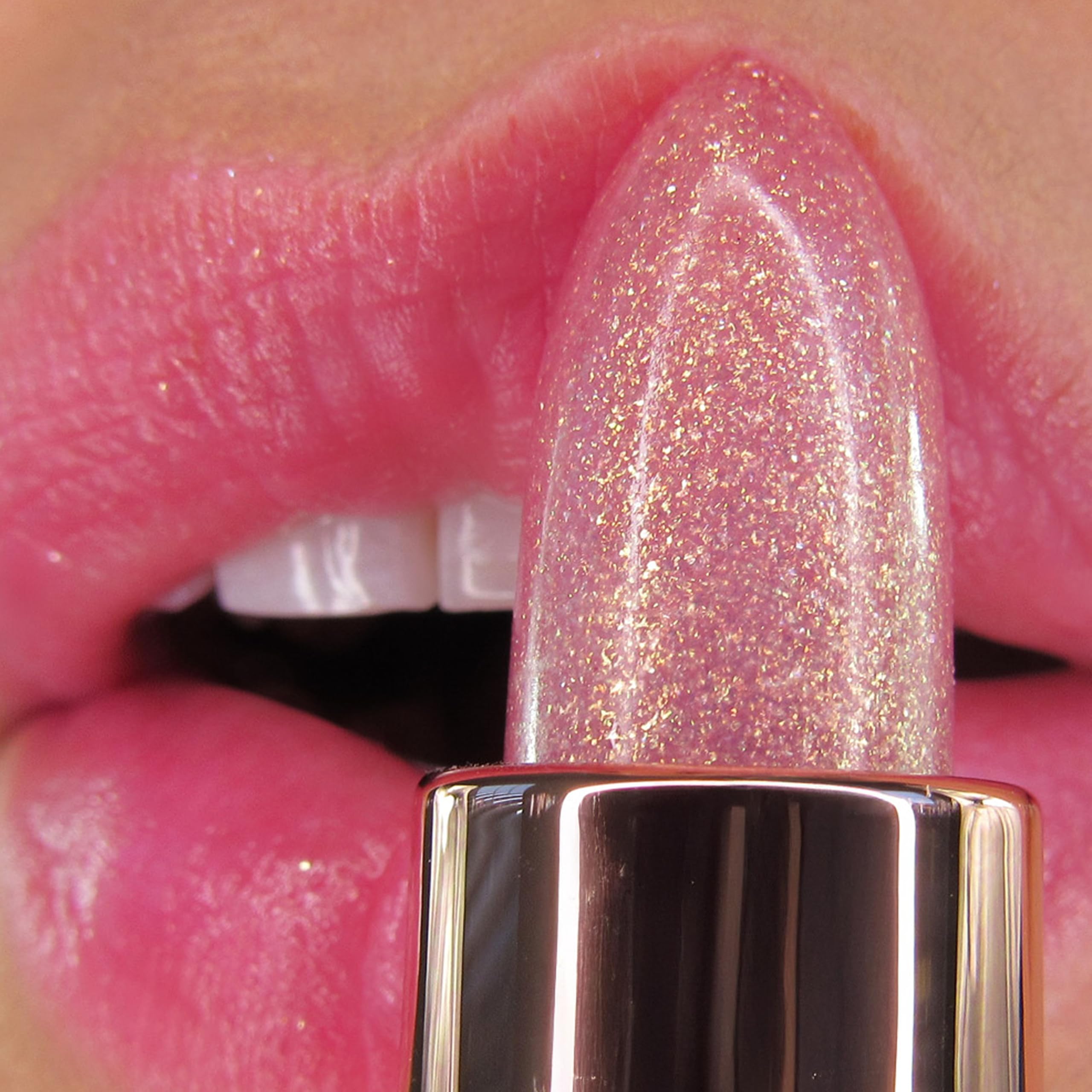 Winky Lux Baume Rosé Scintillant, teinte rosée personnalisée pour lèvres naturelles