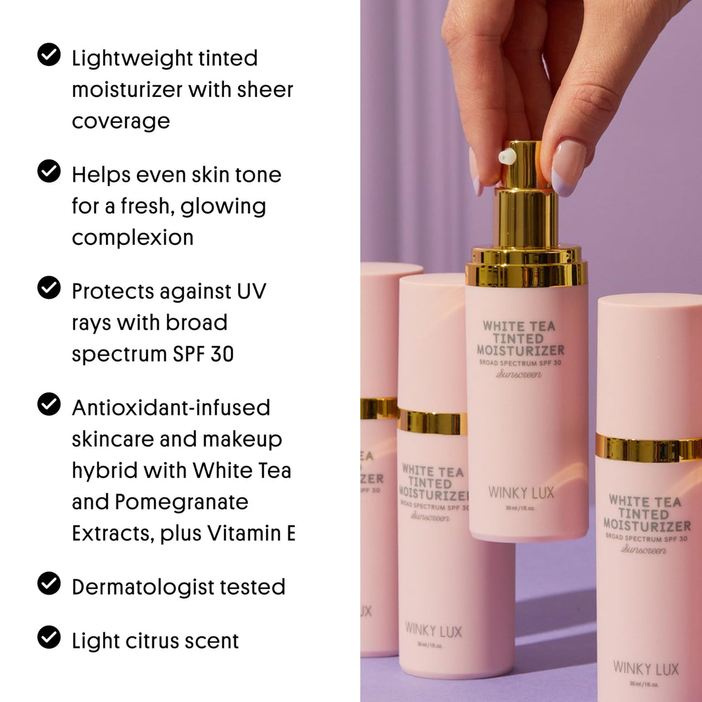 Fini fin non gras pour un teint visage naturel par Winky Lux.