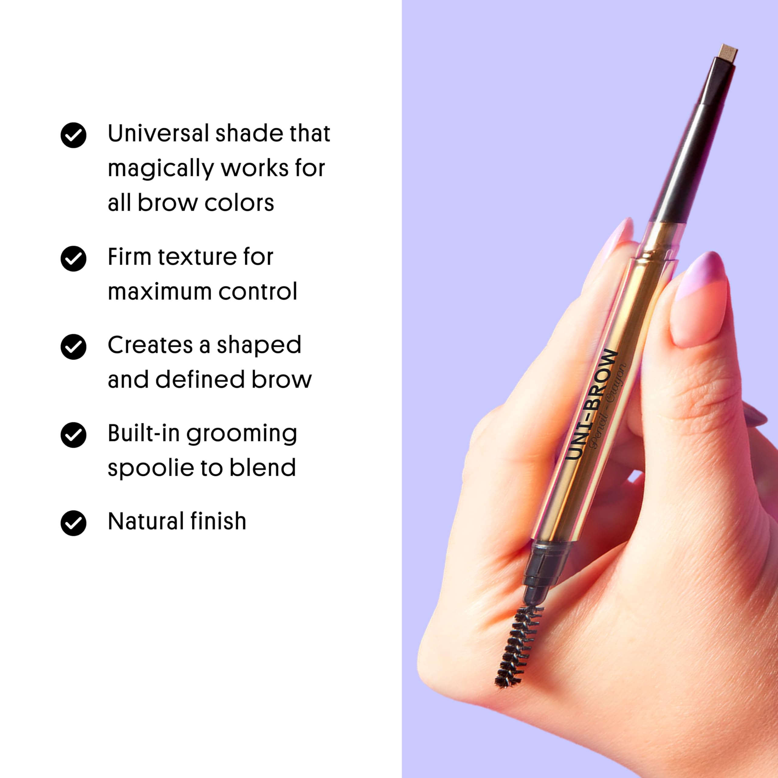 Tracer des traits précis avec le crayon Uni-Brow de Winky Lux