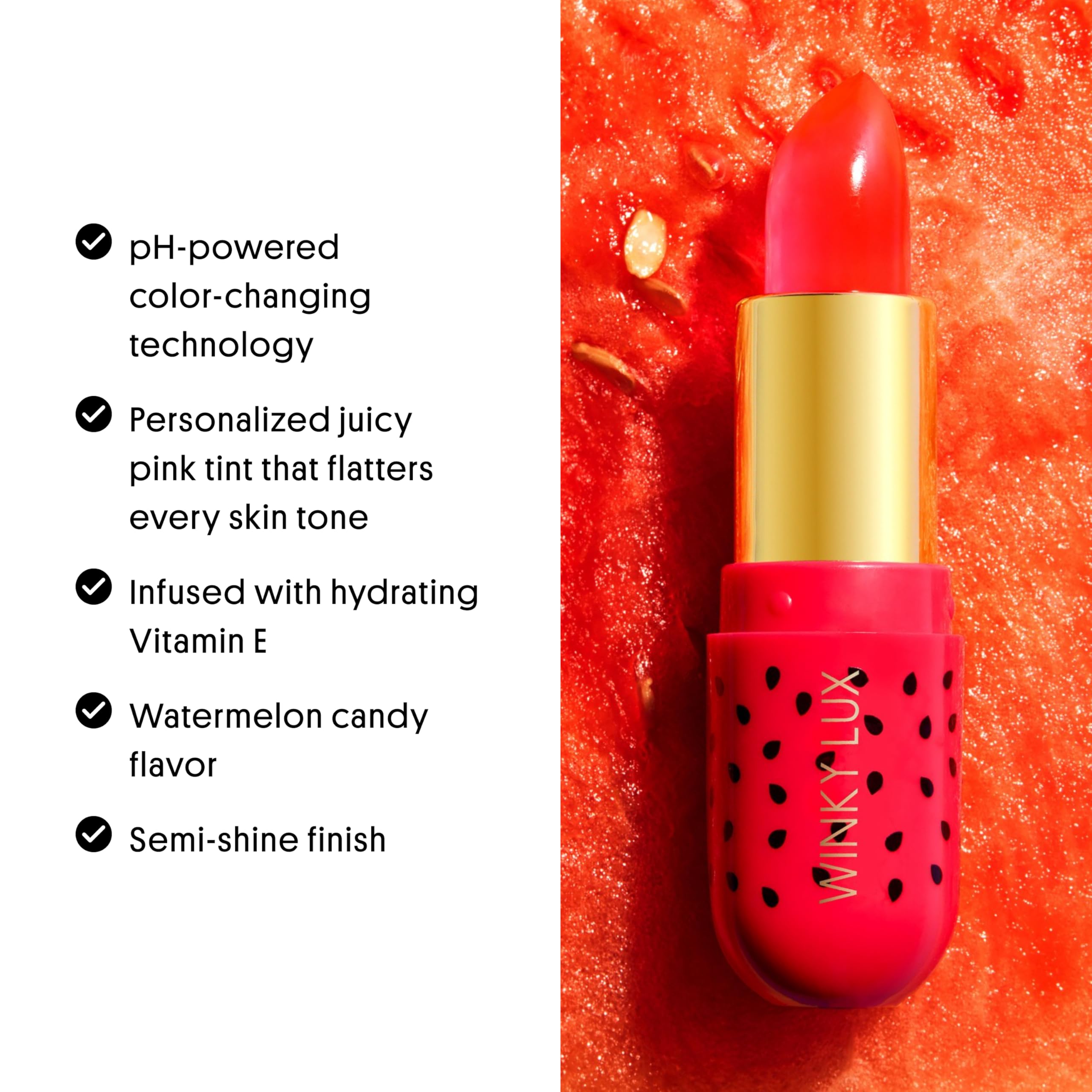 Routine beauté simple et agréable avec Winky Lux Watermelon Jelly pH