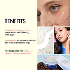 Patchs Winky Lux Wakey Wakey, texture hydrogel rafraîchissante pour le regard.