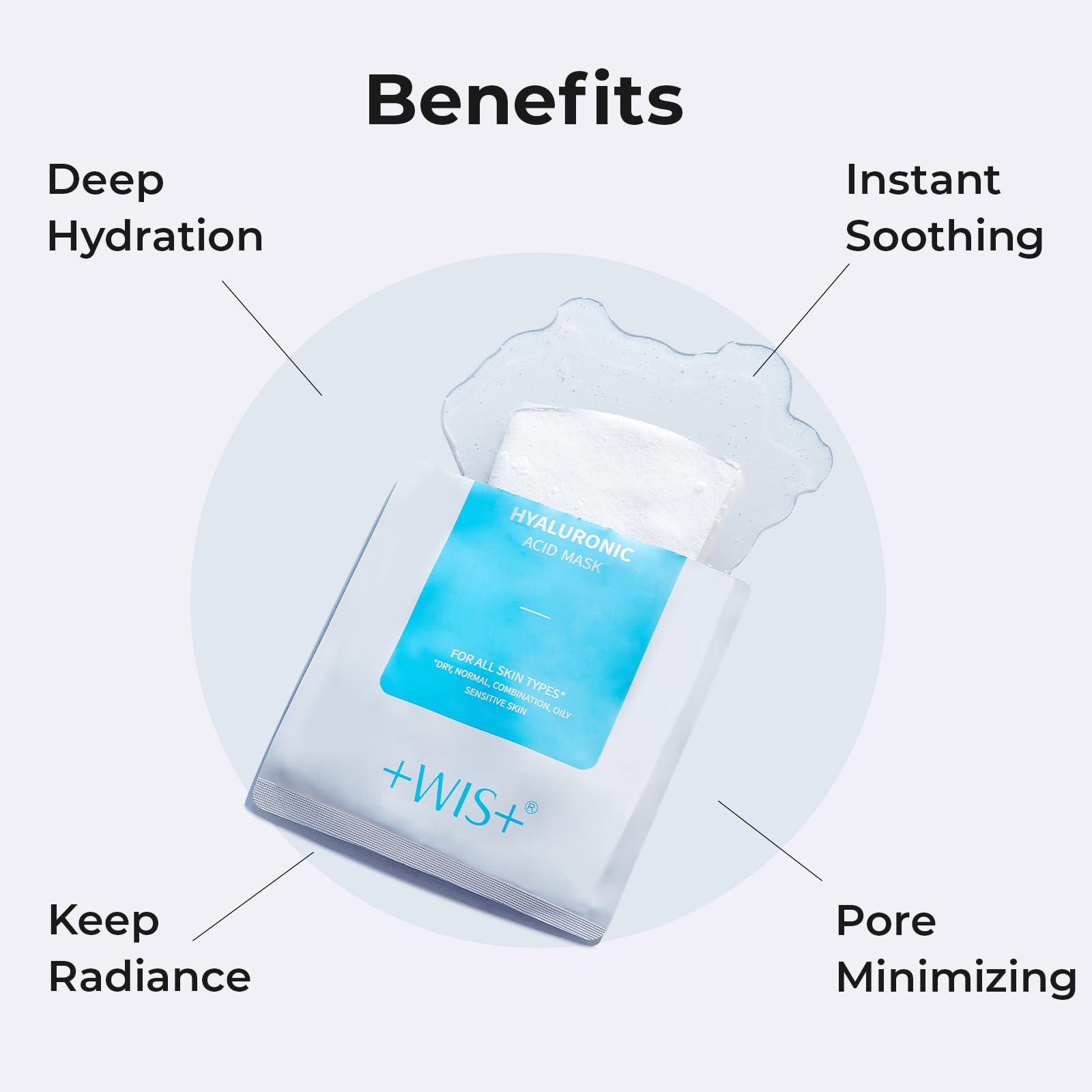 +WIS+ Essence de 25 g, diffusion généreuse sans dégoulinement.