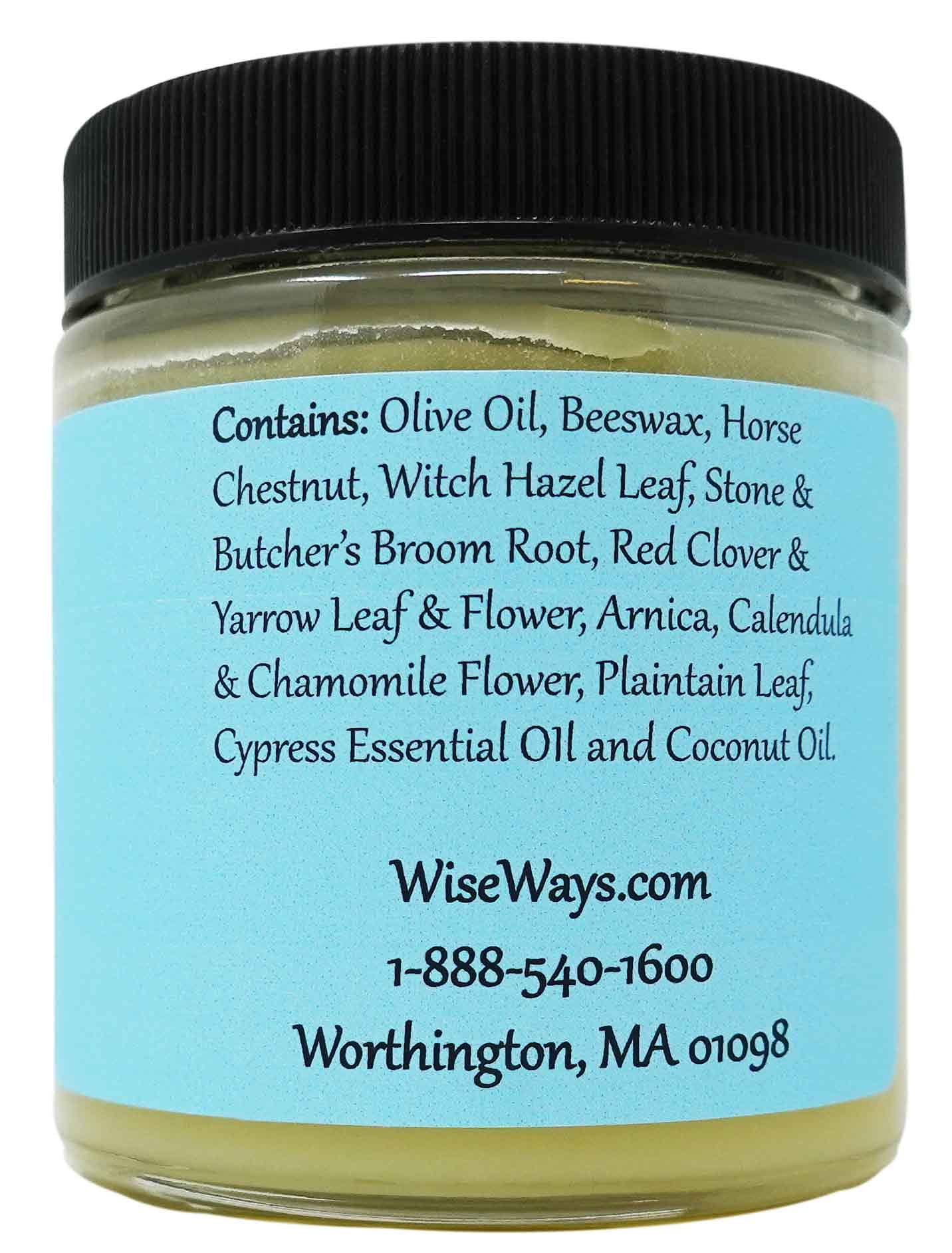 Wise Ways Herbals ingrédients naturels illustrant ce soin