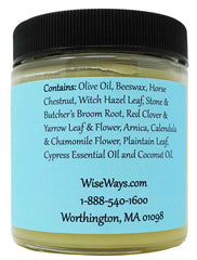 Wise Ways Herbals ingrédients naturels illustrant ce soin