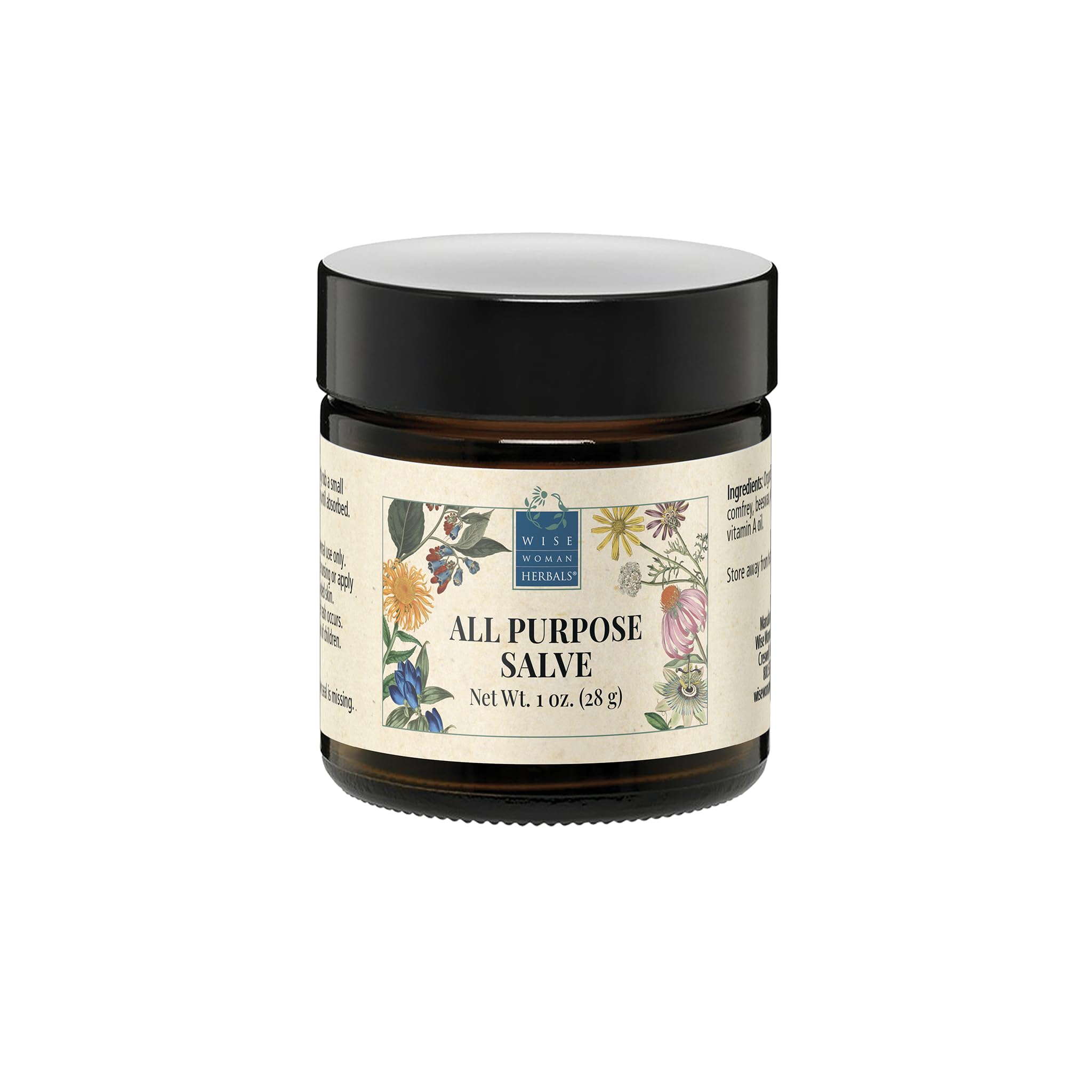 Wise Woman Herbals baume calendula comfrey – soin polyvalent pour peau douce et hydratée.