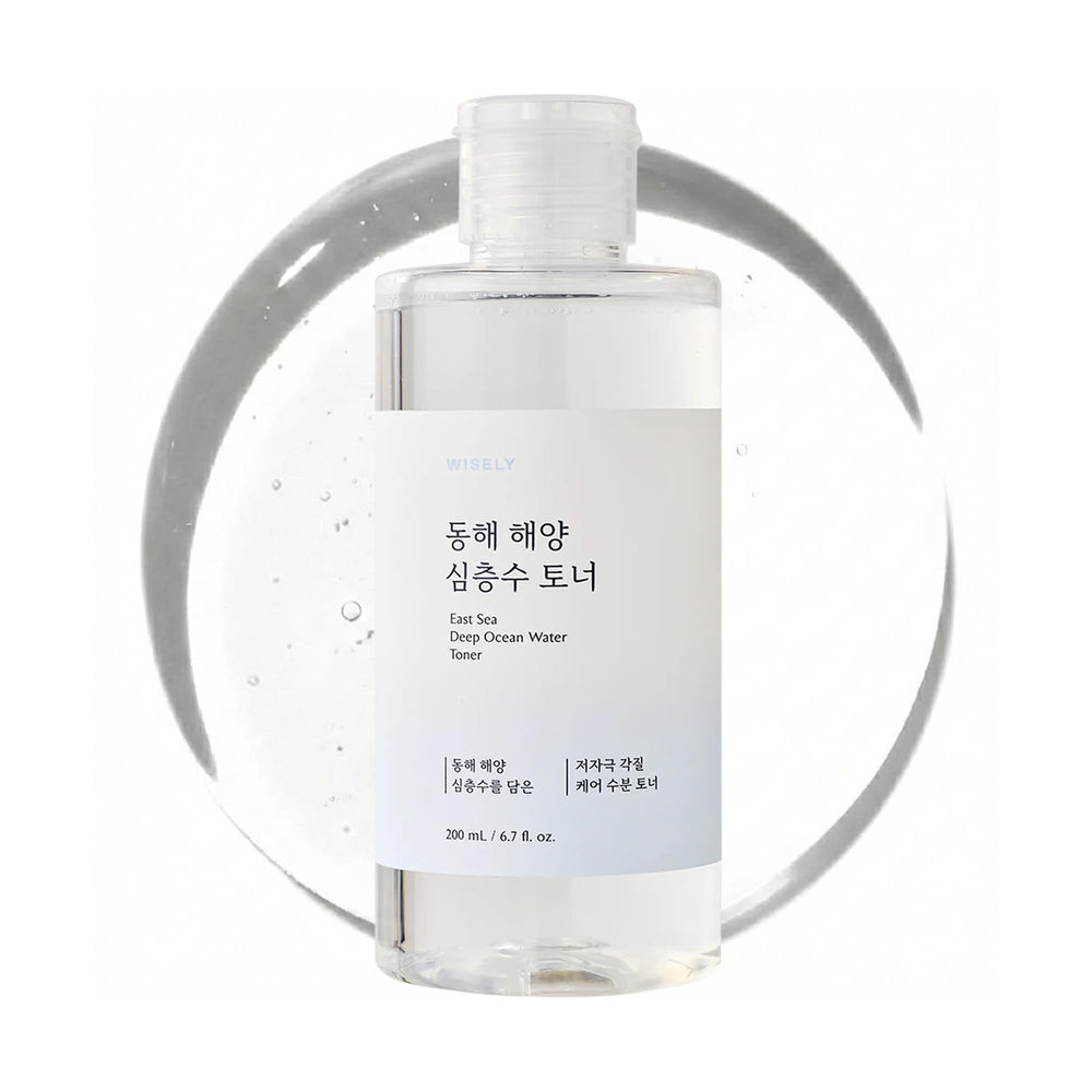 WISELY Toner Eau de Mer Profonde Est - bouteille hydratante adaptée à tous les types de peau.