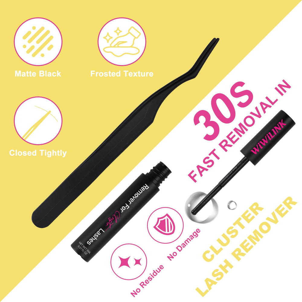 WiWiLINK-cluster-lashes-tray: plateau clair facilitant le choix et l’application.