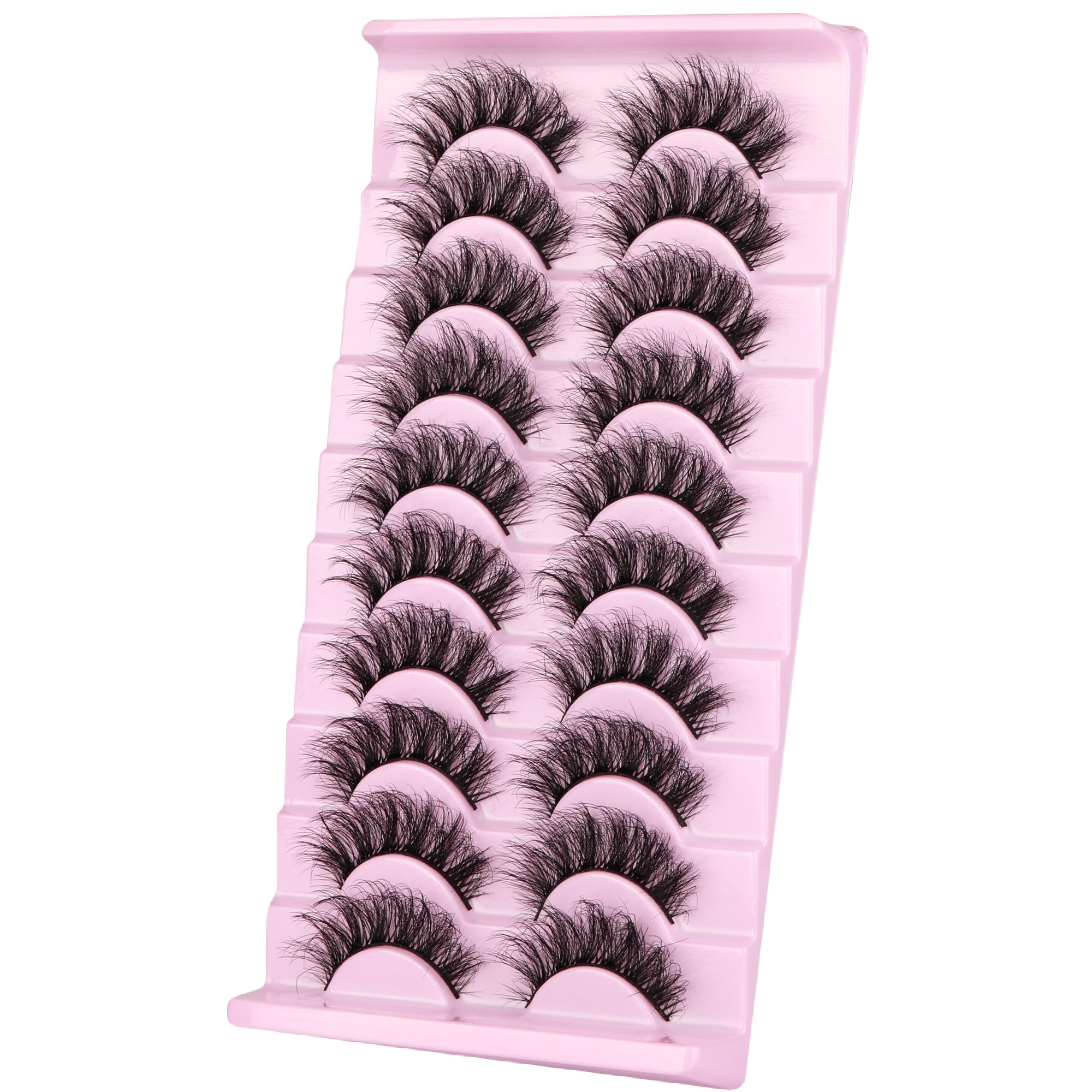 wiwoseo Cils bande fine sensation légère pour usage quotidien