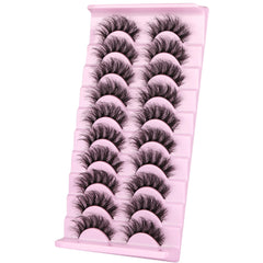 wiwoseo Cils bande fine sensation légère pour usage quotidien