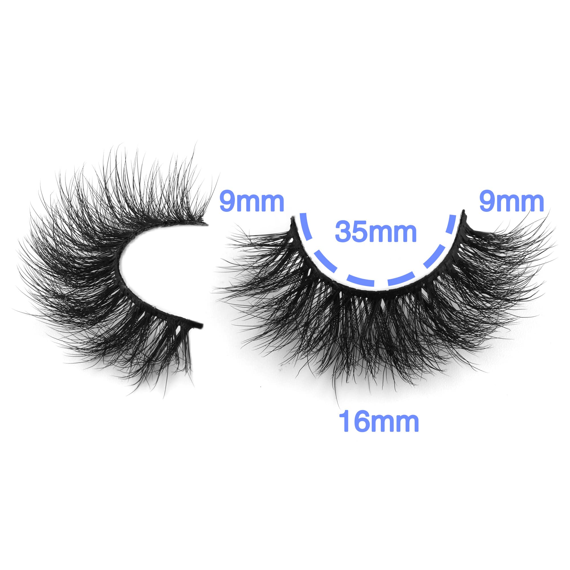 Cils synthétiques ultra légers wiwoseo pour une sensation soyeuse et naturelle.