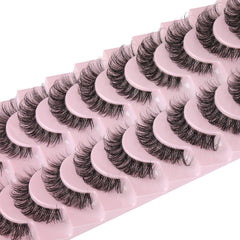 Fibres faux mink légères de wiwoseo pour le confort toute la journée.