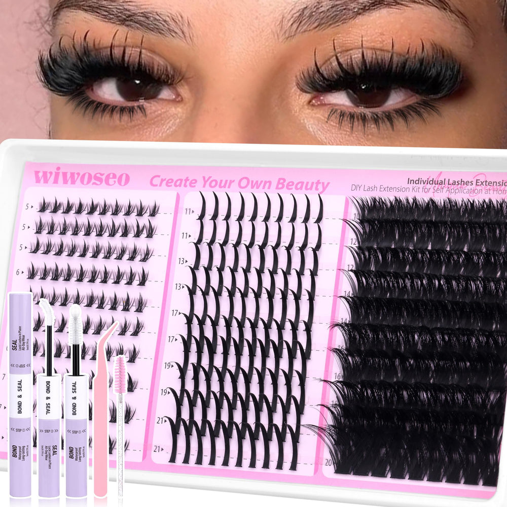 wiwoseo kit clusters cils inferieurs pics : regard definis et naturel.