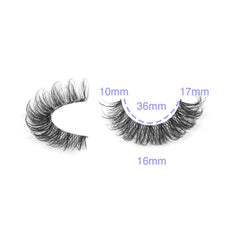 wiwoseo regard cat-eye 16mm pour un look plus ouvert.