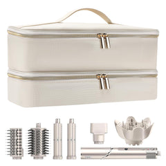 Wjiang sac à double couche offrant une grande capacité pour outils capillaires