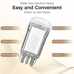 WL-YBOPRO applicateur minoxidil précision: applique directement sur les racines sans gaspillage.